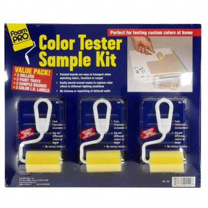 Color Sample Making Tools FoamPRO Color Tester Sample Kit – Color By Design